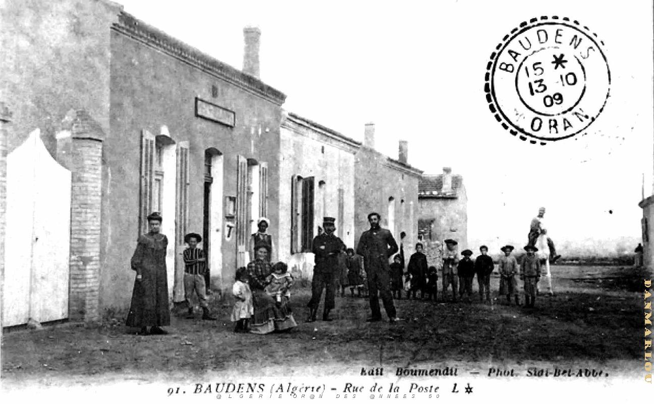 2604- Baudens - Rue de la Poste - 1909.jpg